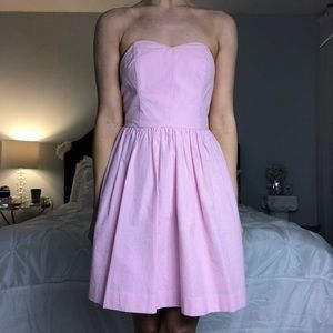 ❌SOLD❌ Lilly Pulitzer Pink Seersucker Dress 0